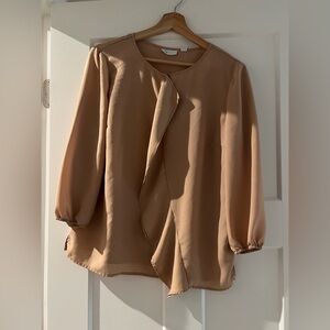 Elegant Tan Women's Top
